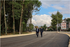 Yazlık Kavşağı ile Millet Bahçesi arasındaki yol çalışmaları tamamlandı