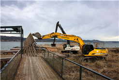 SASKİ paylaştı: “6 kilometrelik hatta kaçak iskele ve yapılar kaldırıldı”