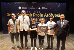 Genç Katılımlı Proje Atölyesi Fikir Yarışmasında ödüller sahiplerini buldu