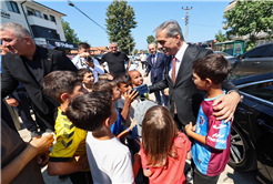 Akyazı’nın geleceğine 1 milyar TL’lik yatırım: “Tarihi bir günde ilçemizin su geleceğini güvence altına alıyoruz”