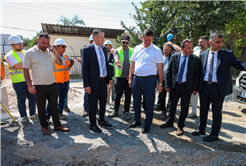 Akyazı’nın 100 kilometrelik altyapı hattı için saha çalışmaları başladı