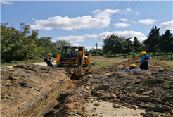 Büyükşehir Saski içmesuyu hattı yenileme çalışmalarına devam ediyor