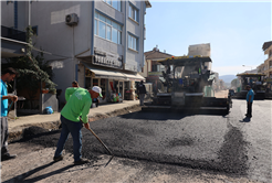 Arifiye Atatürk Caddesi’nin üstyapısında son aşama