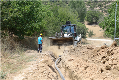 Taraklı Hark Mahallesi 2 bin metrelik yeni içme suyu hattı ile buluşuyor