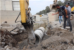 Büyükşehir’den Değirmencik’te yaşanan taşkın sorunlarına kalıcı çözüm
