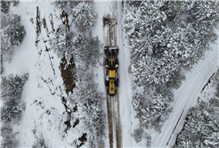 Büyükşehir duraksız kar mesaisiyle grup yollarının tamamını ulaşıma açtı