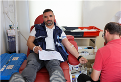 SASKİ çalışanlarından örnek davranış: Kan ve Kök Hücre Bağışı