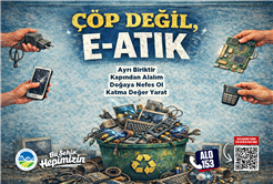 Büyükşehir, vatandaşların desteğiyle binlerce kilo atığı geri dönüştürdü