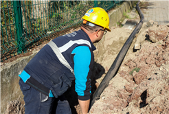 Bağlar Mahallesi’nin su iletim hattı güçlendiriliyor