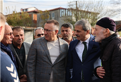 Yusuf Alemdar esnafın sosyal medyadan yaptığı daveti geri çevirmedi: “Daha güçlü bir ulaşım için durmak yok, çalışmaya devam”