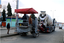 Altyapısı tamamlanan Mehmet Akif Ersoy Caddesi asfalta hazırlanıyor
