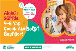 Büyükşehir’den miniklere özel ilk adım: Akyazı SGM’de 4-6 yaş çocuk atölyeleri başlıyor