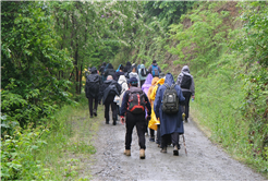 Doğanın kalbinde stresten izole bir gün: Zorlu parkur Doğançay Şelalesi’ne çıktı