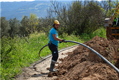 Pamukova’da yerin 115 metre altından gelen kaynak abonelere ulaştırılacak