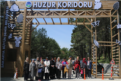 YADEM yaşlıları sağlıklı yaşam için Huzur Koridoru’nda yürüdü 