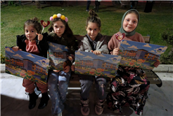 Çocuklarla Ramazan programı ilk haftasında 2 bin 500 çocuğa neşe saçtı