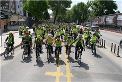 Trafik Haftası’nda pedallar farkındalık için çevrildi