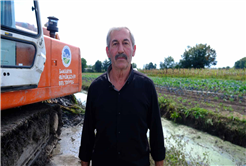 Büyükşehir, taşkınların ardından tarım arazileri için sahada