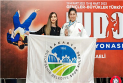 Büyükşehirli sporcu Türkiye ikincisi oldu