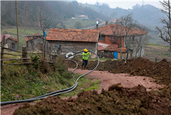 Kamışlı’da kaliteli hizmetin ikinci fazında 5 bin metrelik içme suyu hattı yenileniyor