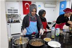 Ramazan’ın geleneksel lezzetleri SAMEK mutfağında hazırlandı