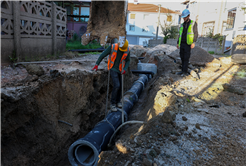 Güllük Mahallesi’nin altyapısı yoğun yağışlara karşı güvenli hale geliyor