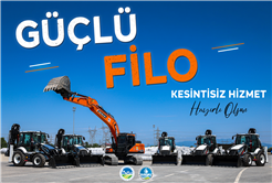 SASKİ filosuna 6 yeni iş makinesi ekledi