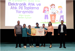 Elektronik Atık ve Atık Pil yarışmasında okullar ödüllerini aldı