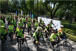 Trafik Haftası’nda pedallar farkındalık için çevrildi