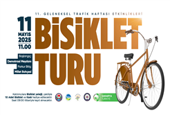 Pedallar daha güvenli bir trafik için dönecek: Çekilişle bisiklet hediye edilecek
