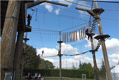 Macera Park’ta adrenalin dolu deneyimle çok şey öğreniyorlar