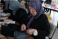 SAMEK’lerde özgün ürünler üretiyorlar: “Kendi emeğimle ev ekonomisine katkı sağlıyorum”