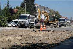 Erenler Küpçüler Caddesi’nde yenileme çalışmaları başladı 