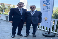 Başkan Alemdar, Bakan Fidan ve Kurum’la görüştü:  “Kararlılıkla çalışmalarımızı sürdüreceğiz”