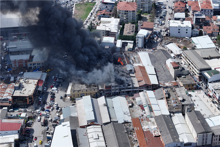 Büyükşehir'den yangın açıklaması