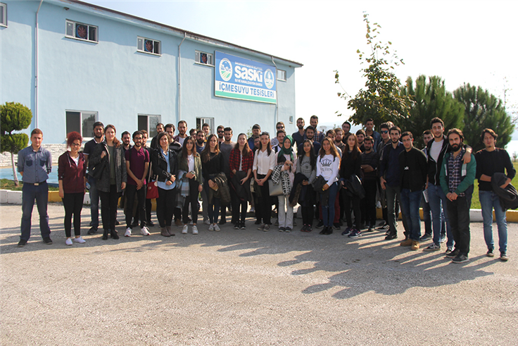 Mühendis Adayları SASKİ Tesislerinde