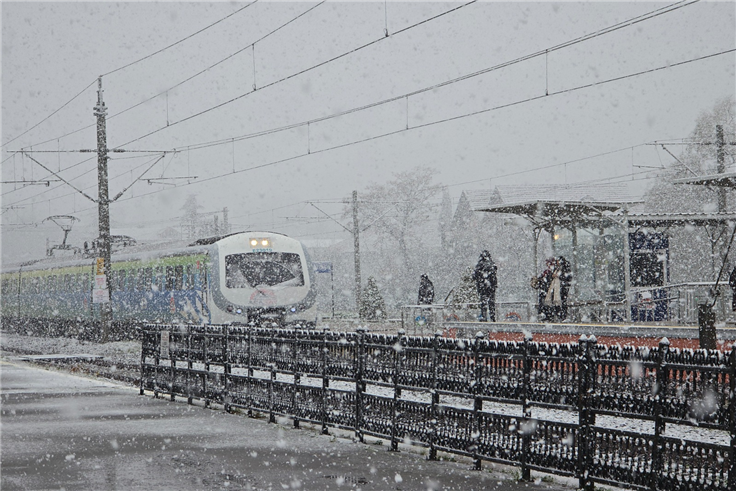 Kartpostal tadında bir gün: Beyaz rüya Sakarya’ya çok yakıştı