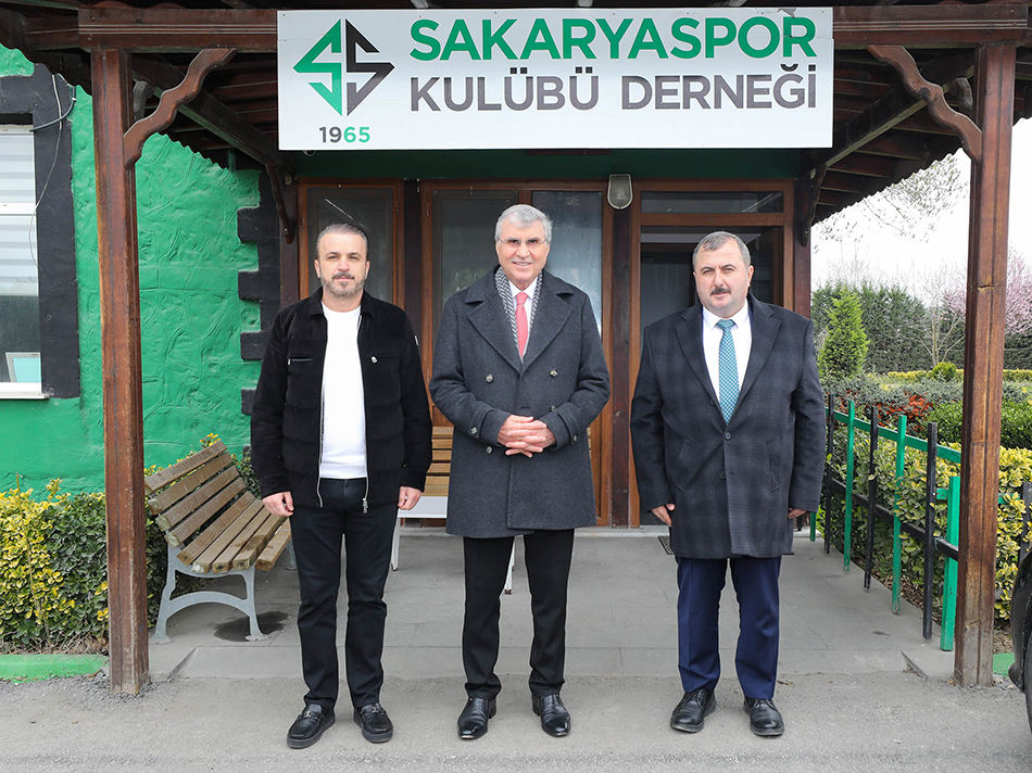 Başkan Yüce’den Sakaryaspor’a ziyaret Yüce: “Birlik olursak nice başarılar gelecek”