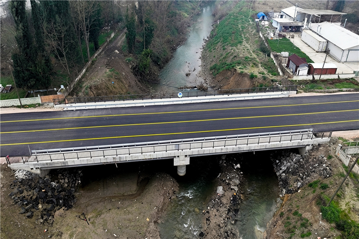 Akyazı’da 20 mahalleyi bağlayan nokta afetlere karşı artık daha güçlü