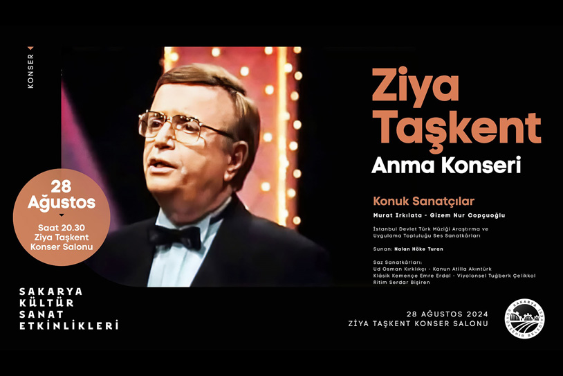 Sakarya’nın değeri Ziya Taşkent’e vefa gecesi