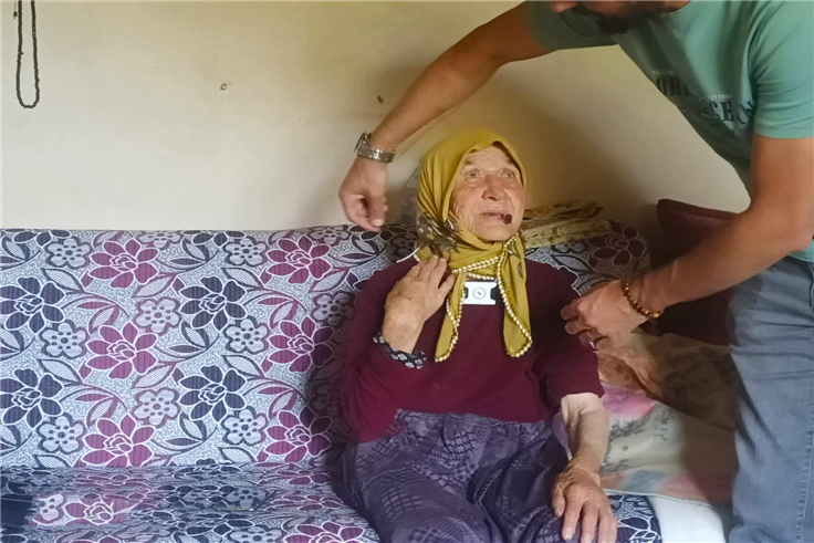 2 gün sonra ormanda bulunan Yeksune Teyze artık güvende