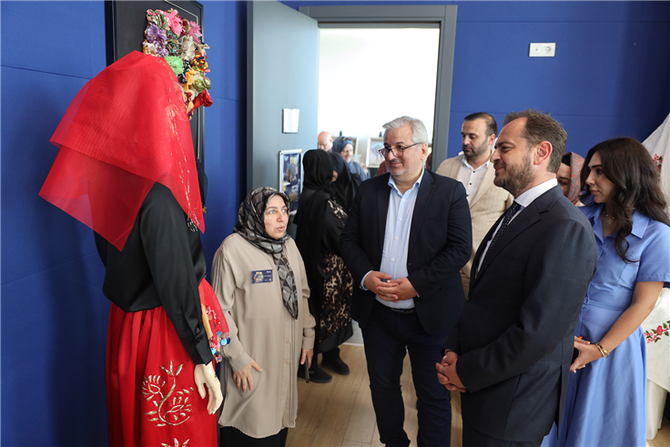 Bir yıllık emek Akyazı’da sergiye dönüştü